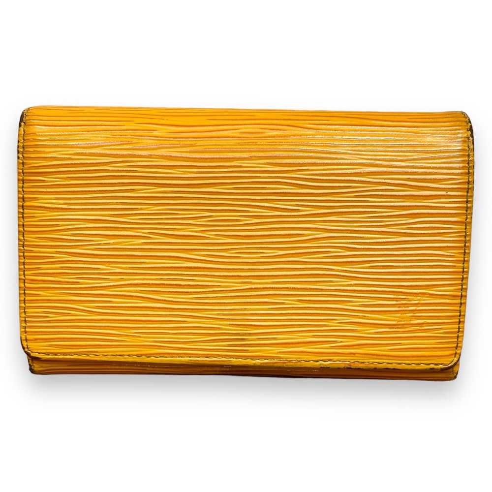Louis Vuitton Epi Porte Monnaie Billets Tresor Bifold Wallet